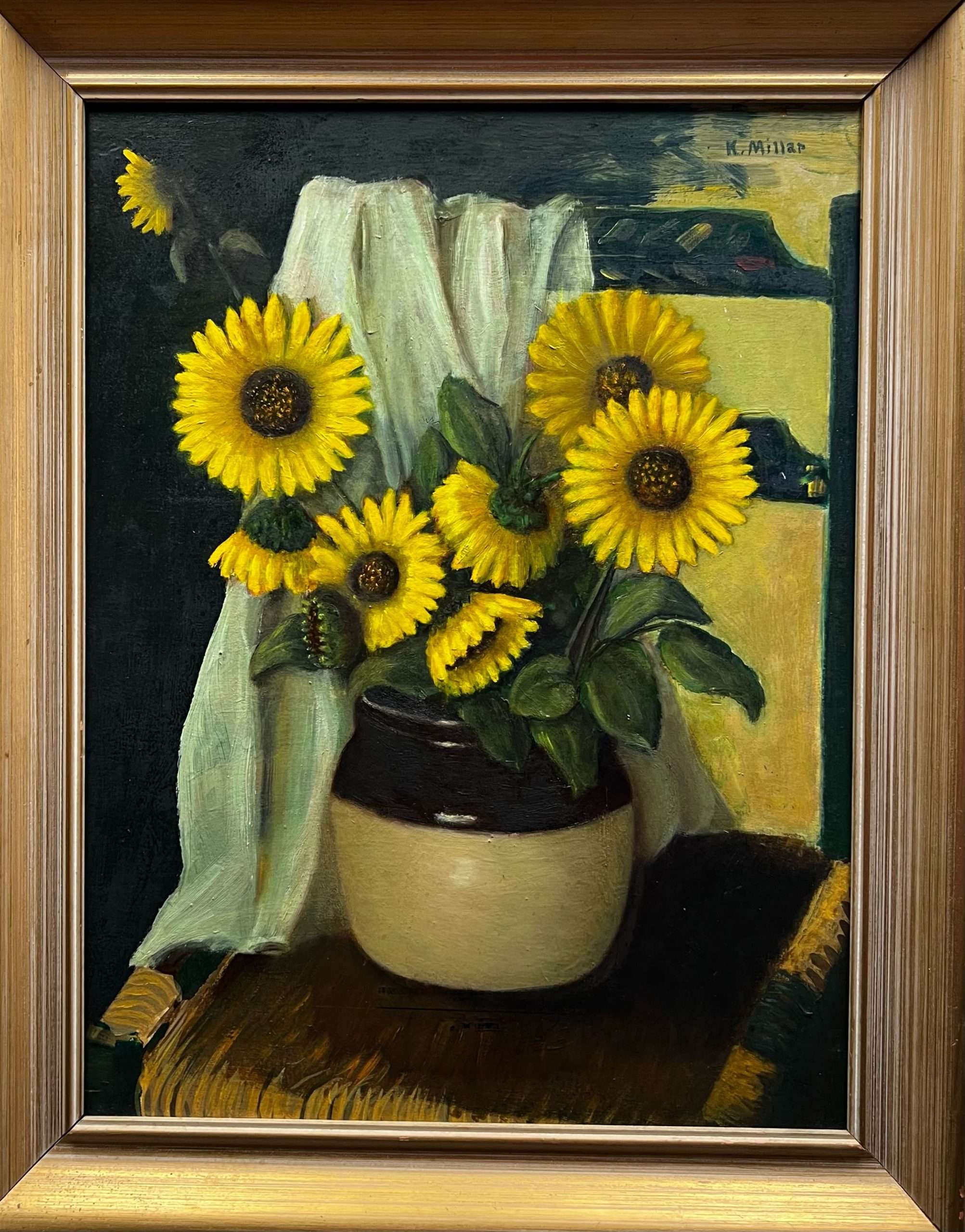 Millar K Sunflowers Artwork for Sale