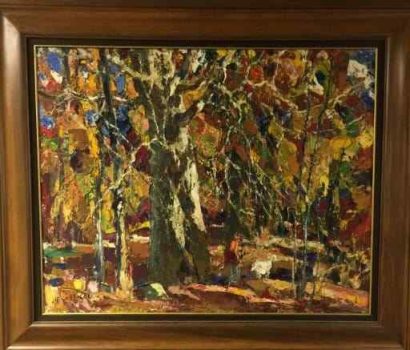 John Edward Costigan October in the Woods Artwork for Sale
