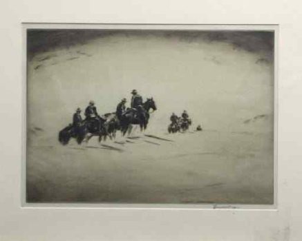 Levon West Canadian Riders Artwork for Sale